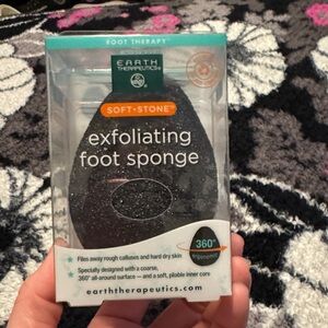 Earth Therapeutics Exfoliating Foot Sponge - Black